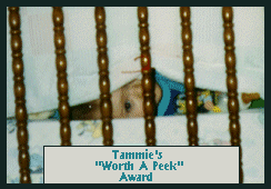 Tammie's "Worth A Peek" Award