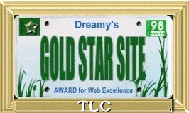 Dreamy's Gold Star Site Award For Web Excellence